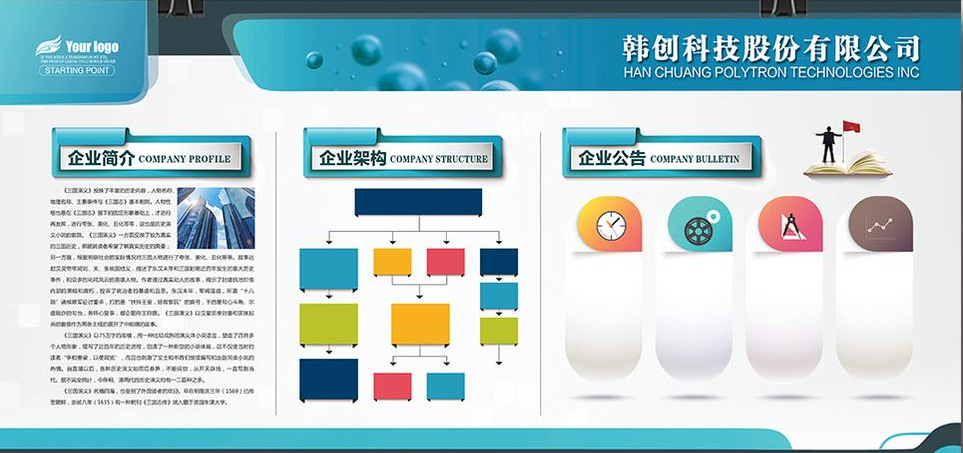 公司文化墙设计