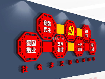 上海党建文化墙展厅设计方案有哪些特点？